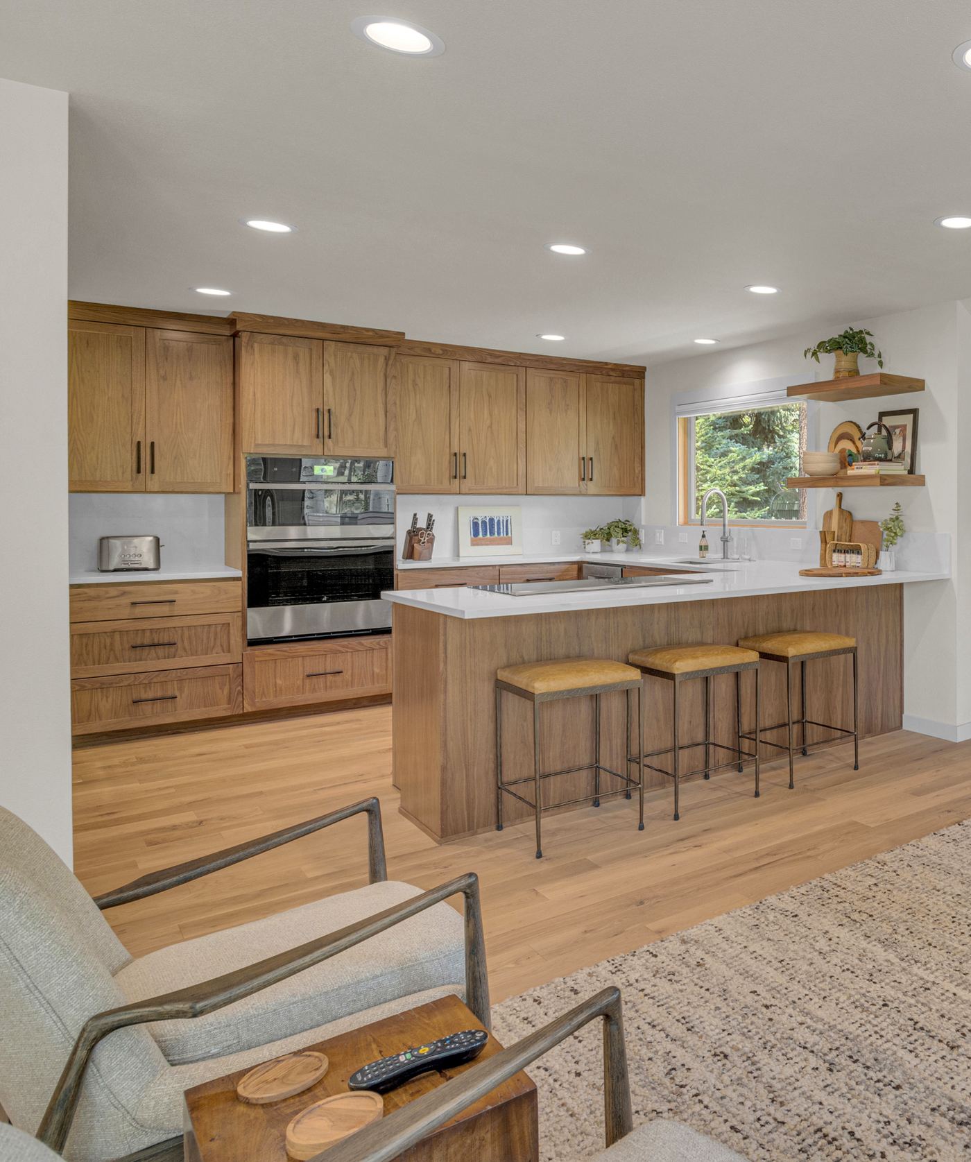 New kitchen with interior design by Village Interiors